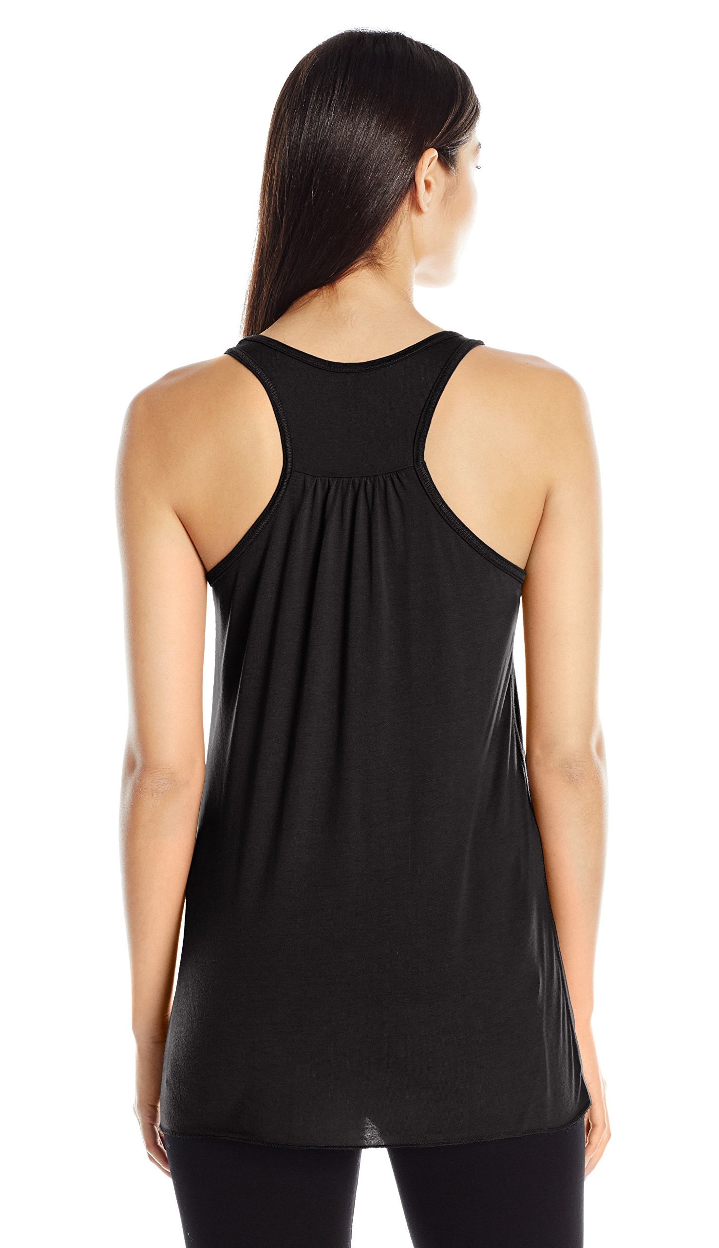 Women's Sorry Printed Flowy Racerback Tank Top