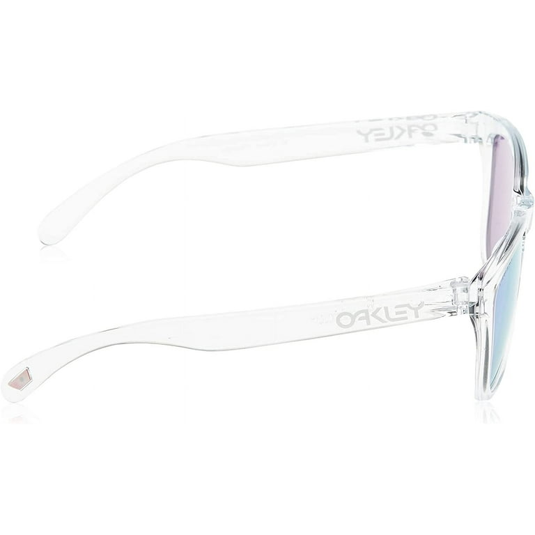 Oakley Frogskins OO9013-H7, Polished Clear Frame, Prizm Violet