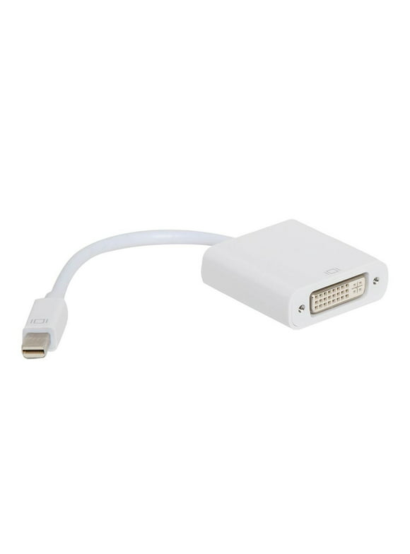 Inland AB9I Mac Access Mini DisplayPort (Male) to DVI (Female), White
