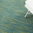 thumbnail image 4 of Noursion Essentials Solid Contemporary Blue Green 5' x 7' Area Rug, (5' x 7'), 4 of 10