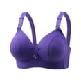 thumbnail image 2 of Nrmvnmi Bra Padded Push Up Bras for Women Seamless Underwire T-Shirt Bra Soft Wireless Comfort Bralettes Full Coverage Everyday Bra, 2 of 4