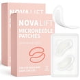 thumbnail image 1 of Parches para ojos NOVALIFT Kunnozz Micro, parches para la hinchazón y ojeras, parches para la línea de la sonrisa, mascarillas hidratantes antiarrugas para la frente para mujeres, 2 cajas (3 pares cad, 1 of 7