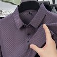 thumbnail image 5 of CCRFTGI Polo Shirts for Men Beer Belly Wearbreeze Capri Short Sleeve Collared Textured Quick Dry Golf Shirt Purple 3XL, 5 of 5