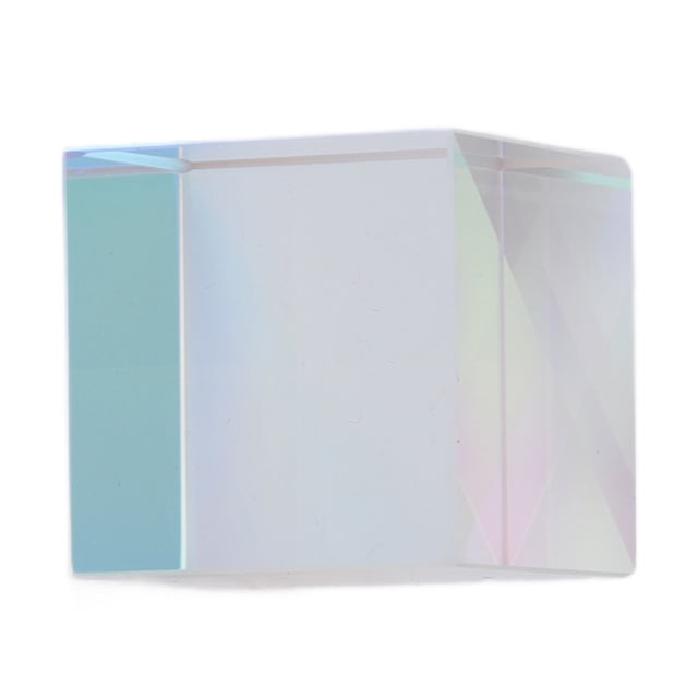 Prisma Prisma Cubo Vidrio Óptico RGB Dispersión Color Cubo Sun Catcher X Cube Prisma Regalo De Cumpleaños