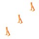 thumbnail image 5 of Jumpingount 1 par de calcetines por encima de la rodilla de 52 cm para mujer, calcetín cálido elástico JK, botas, medias, medias hasta el muslo para Type1 NO1 Jumpingount CBP361883, 5 of 6
