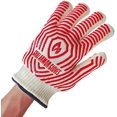 thumbnail image 4 of Grill Armor Oven Gloves - Extreme Heat Resistant EN407 Certified 800°C - Cooking Mitts for BBQ, Grilling, Baking, Camping, Fire Pit, Cast Iron, Smoker, Pizza & More - Indoor & Outdoor - Red, 4 of 7