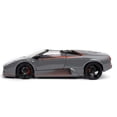 thumbnail image 4 of Lamborghini Murcielago Roadster Gray with Orange Stripes "Hyper-Spec" 1/24 Diecast Model Car by Jada, 4 of 4