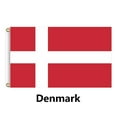 thumbnail image 1 of Boovnll Garden Flags, The Flag of The Top 32 of The , The Flag of The, The Decorations for Fans, Cheering Denmark Flags, Garden Decor, Garden Flags for Outside, Garden Flag, 1 of 6