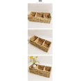 thumbnail image 2 of Home Water Hyacinth, Grass Weaving Storage Basket, Rattan Weaving, Sundries, Storage Box, Living Room, Tabletop, Snacks, Cosmetics, Storage Basket, 2 of 4