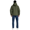 thumbnail image 4 of Weilanxin Men's Puffer Jacket Hooded Sherpa Lined Water Resistant Windproof Insulated Jacket Warm Winter Puffy Coat, 4 of 11