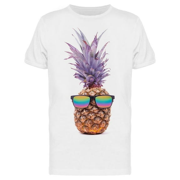 Funny Pineapple With Sunglasses T-Shirt Men -Image by Shutterstock, Male 3X-Large