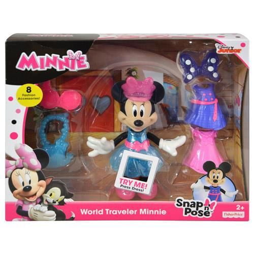 Fisher Price DP EC Minnie Snap n Pose Mid Doll - Walmart.com - Walmart.com