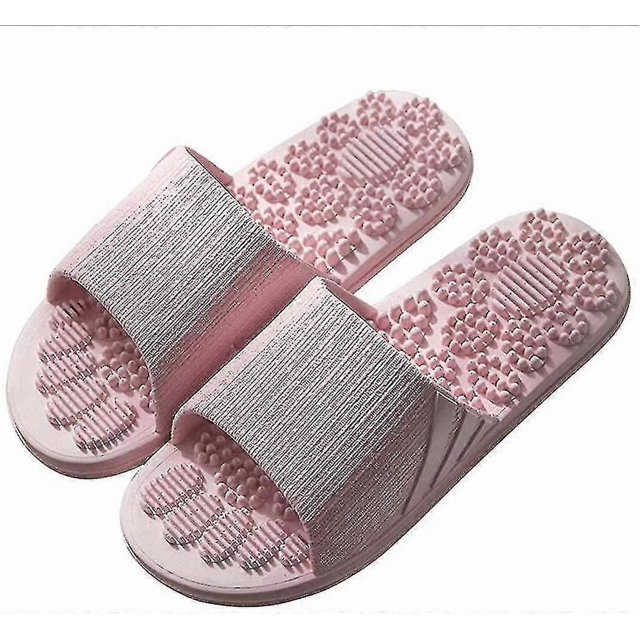 Reflexology Foot Massager Tools,acupressure Massage Slippers Shoes Sandals Mat For Men Women,relief Plantar Fasciitis Heel Arch Arthritis Neuropathy P