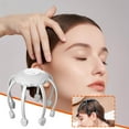 thumbnail image 3 of Xecvkr Octopus Head Massager with 5 Vibration Modes, 360° Scalp Stimulation, Rechargeable, Stress Relief, for Home, Office, Travel, Lightweight, Type-C, 3 of 5