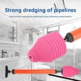 thumbnail image 6 of Heavy Duty High Pressure Toilet Plunger Drain Blaster Pump with Ergonomic Handle for Bathroom Clog Removal, Toilet Unblocker, Drain Cleaner, Air Pressure Pump for Fast Unclogging, 6 of 12