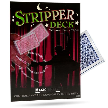 The Wizard Deck by Magic Makers (Stripper Deck) - Specialty Deck for Performing Card Tricks