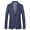 Blue, variant on Babysbule Mens Jackets Fine Check Woolen Men's Slim And Handsome Suit Top