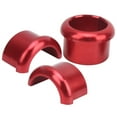 thumbnail image 4 of Adaptador reductor de vástago espaciador de cuña para manillar de bicicleta de 25,4 mm a 31,8 mm accesorio para bicicleta de carreteraRojo, 4 of 5