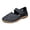 Black, variant on Rokment Women's Fisherman Walking Sandals Comfortable Casual Leather Hollow out Closed Toe Non Slip Orthopedic Arch Support Strappy Work Dress Shoes for Beach Spring Summer Black Size 6