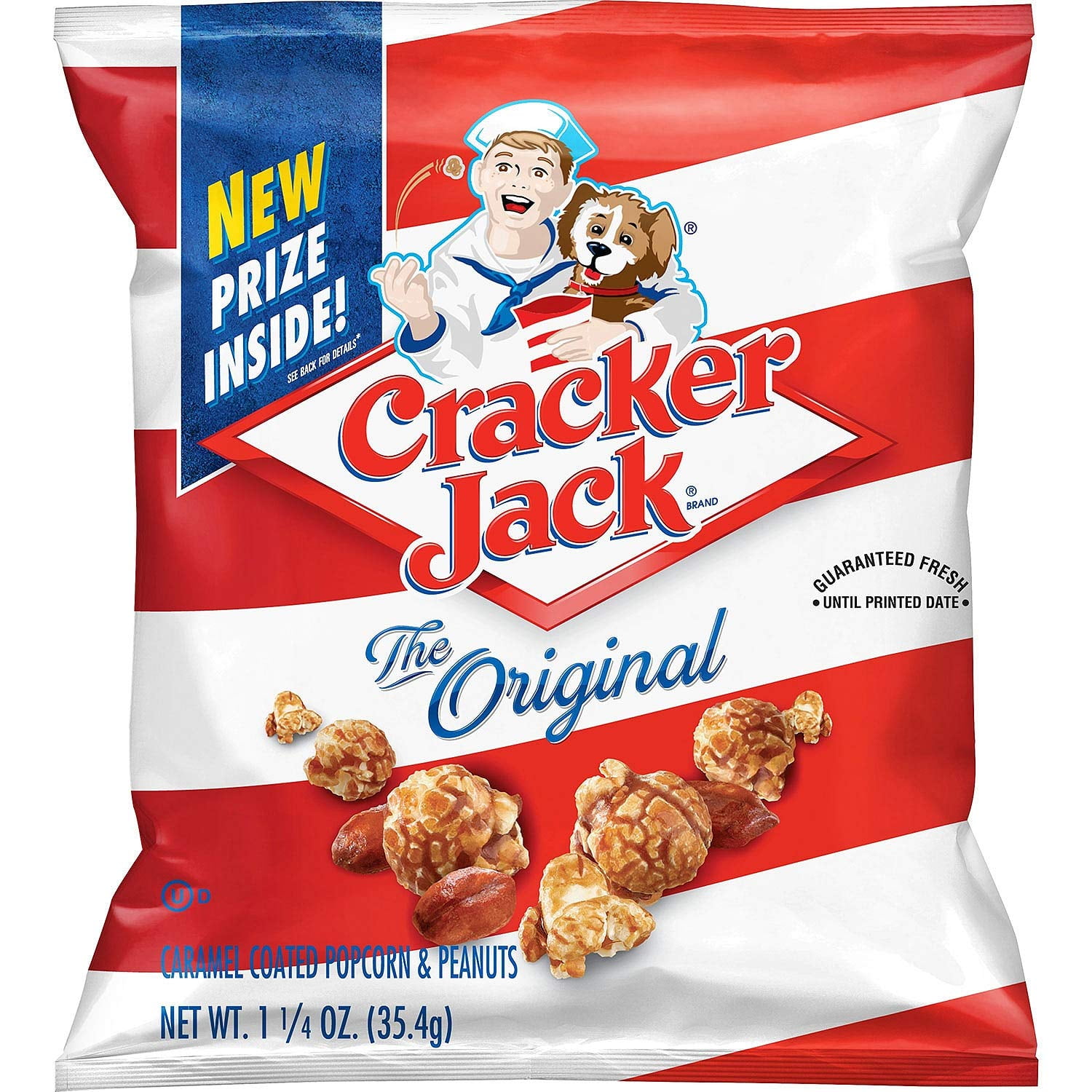 Cracker Jacks Fun Snack Pack bundle - 1.25 oz. bags (12 Count) 1.25 Ounce (Pack of 12)