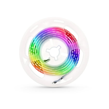 

Aibecy LED Computer Case Strip Light Flexible RGB Lamp Tape Diode 5V Desk Screen TV Background Lighting USB Powered 3 Key Control 2M