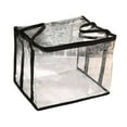 thumbnail image 1 of Organizador de almacenamiento de libros Clear PVC Bookshelf plegable Versátil Versátil Capacidad Espaciosa Protección de la capacidad Protector, 1 of 8