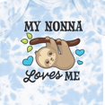 thumbnail image 4 of Inktastic My Nonna Loves Me with Sloth and Hearts Boys or Girls Baby Bodysuit, 4 of 5