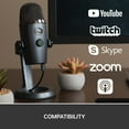 thumbnail image 4 of Logitech for Creators Blue Yeti Nano Premium USB Mic for Recording and Streaming  Shadow Gray, 4 of 8