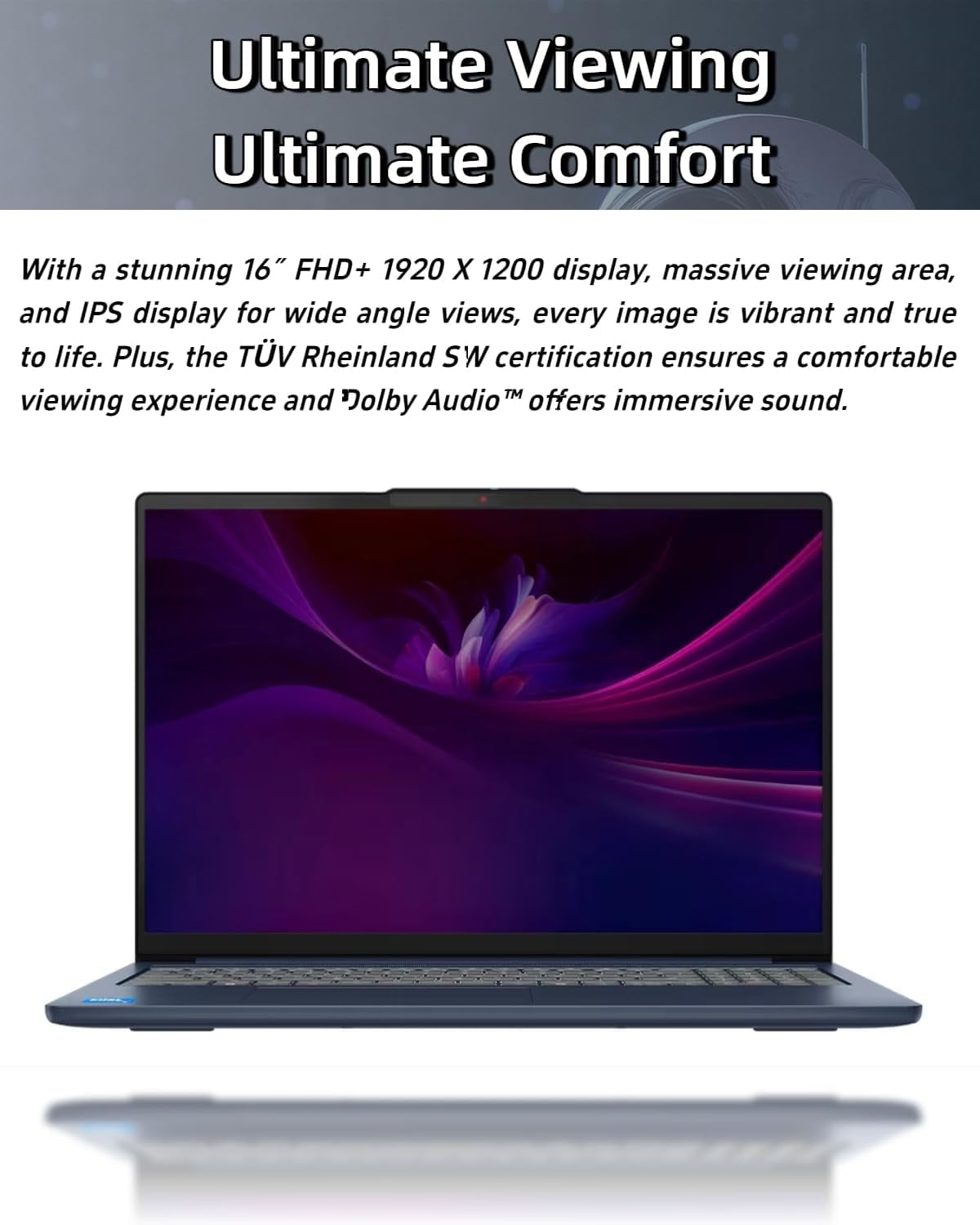 Lenovo IdeaPad Copilot+ Business Laptop - 16" FHD+ Touchscreen - Intel 10-Core 7 240H(Beat Ultra 7 255U) - Backlit KB - Win 11 Pro - Redrgon Bundle (32GB DDR5 | 2TB SSD)