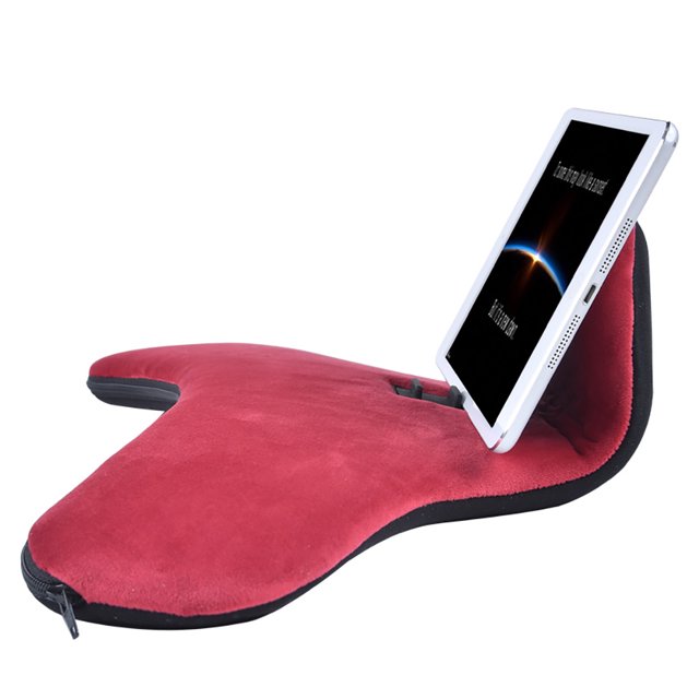 Soporte de almohada NikouMX para tableta y teléfono suave de regazo