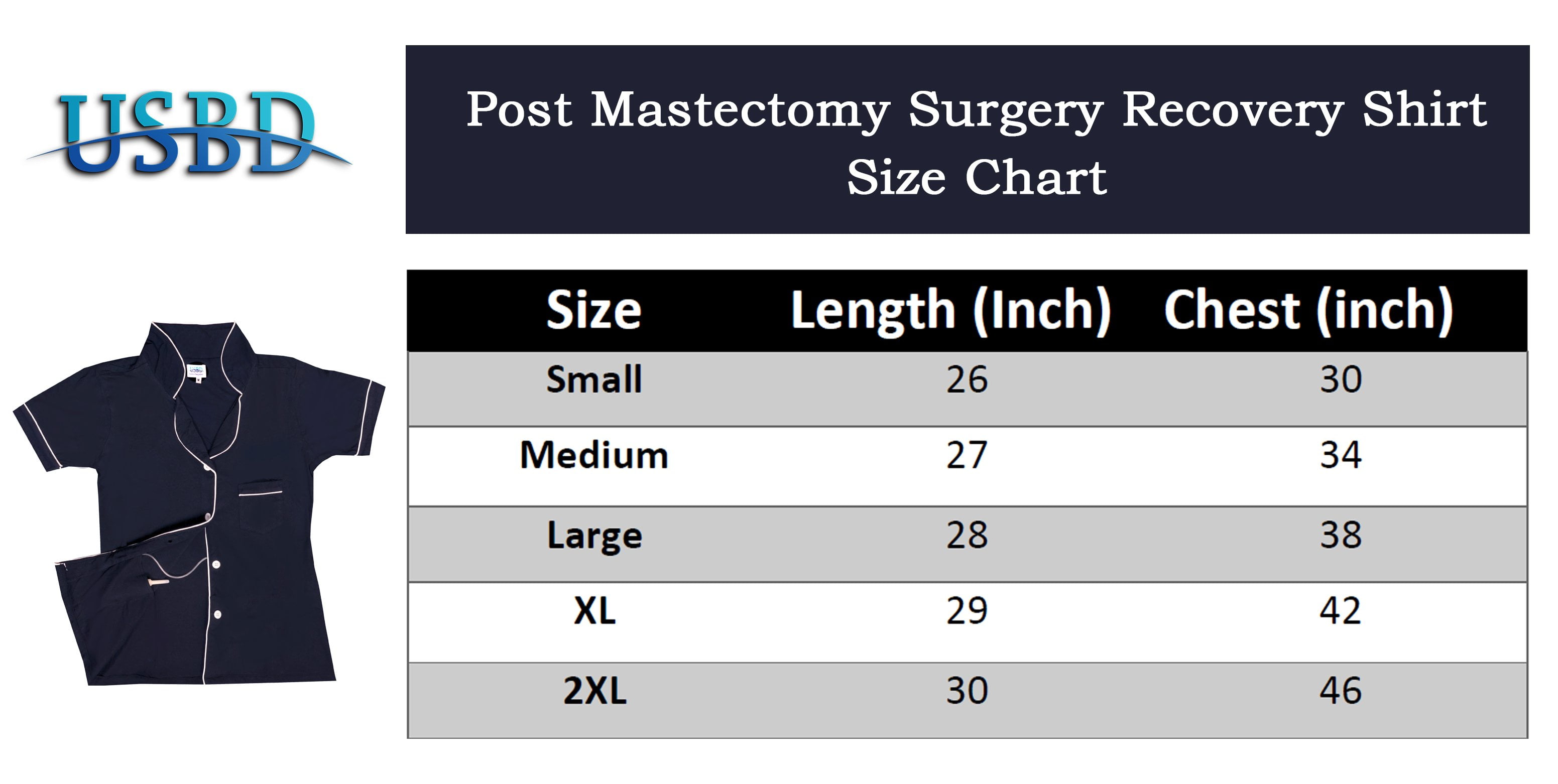 Post Mastectomy Surgery Recovery Shirt Lapel Collar Camisole With Drain  Pockets Size: Medium, Color: Purple 