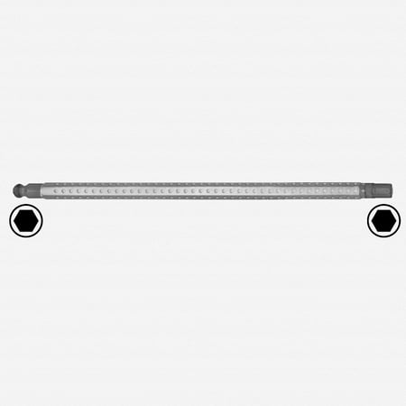 

Wiha 28119 5mm Ball End Hex/Hex Drive-Loc VI Blade