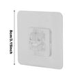 thumbnail image 2 of Transparent Buckle Hook Suitable For Stainless Steel Sponge Holder Kitchen Brush Soap Dishwashing Liquid Drain Rack Accessories（Drain Not Include） S Hooks Heavy Duty, 2 of 5