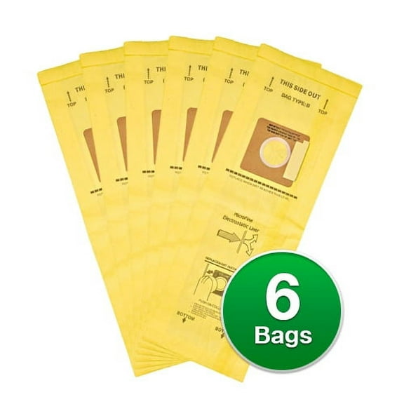 Replacement Part For Hoover Vacuum Bags for 4010102B / 847 -2Pack