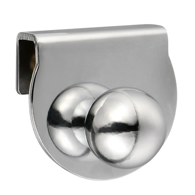 OULII Round Glass Door Pull Handle Easy Install Cabinet Handle 1Pcs