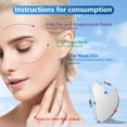 thumbnail image 3 of Herramientas faciales Gua Sha BEAUTYFACTOR de acero inoxidable con masajeador de ojos, 3 of 7