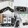 thumbnail image 3 of Sunmdecor Kitchen Rugs Farmhouse Style,Anti Fatigue Kitchen Rug Set PVC Non Slip Waterproof Washable Rug(17"x47.2"+17"x23.6"), 3 of 4