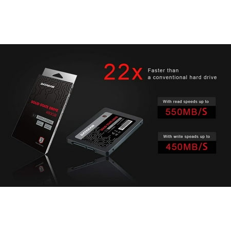 DATARAM 480GB 2.5" SSD Drive Solid State Drive Compatible with ASUS H170 PRO Gaming
