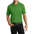 thumbnail image 3 of Mafoose Men's Diamond Jacquard Polo T-shirt Vine Green Small, 3 of 5
