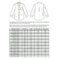 thumbnail image 2 of G-Style USA Men's Regular Fit Long Sleeve Solid Color Dress Shirts - Navy - Small - 15-15.5 - 32-33, 2 of 3