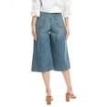thumbnail image 2 of Madewell womens  Billings Wash Denim Culotte Jean, 24, Blue, 2 of 3
