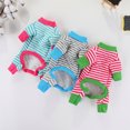 thumbnail image 4 of Dog Winter Coat Pet Clothing Clearance Empty Quilted Winter Pet Four-Legged Clothes Striped Clothes Pet Clothes, 4 of 6