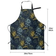 thumbnail image 5 of Lsque Sunflowers Waterproof Apron Chef Aprons for Men Heavy Duty Chemical Work Apron Extra Long Grilling Aprons with Adjustable Bib Apron, 5 of 9
