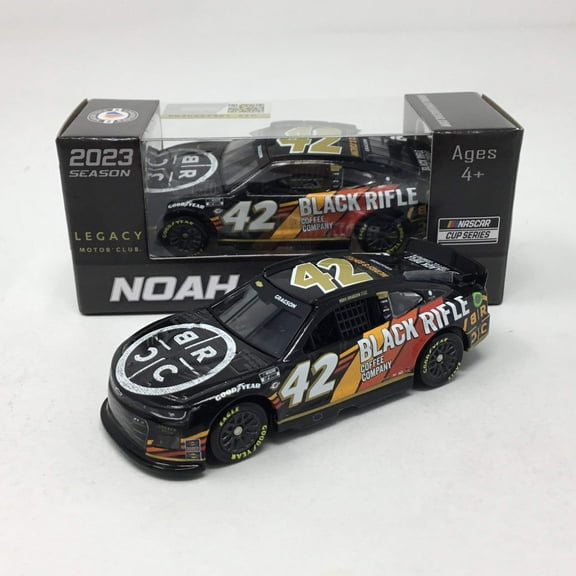 Action Racing Noah Gragson 2023 #42 Black Rifle Coffee Company 1:64 Regular Paint Die-Cast Chevrolet Camaro