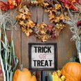 thumbnail image 3 of Artisasset TRICK OR TREAT Hanging Sign Holiday Wall Sign, 3 of 7