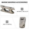 thumbnail image 3 of SHISUYAN Boat Cleats Made of Zinc Alloy for Dock Use Green Color 2 Pieces Open Base, 3 of 8