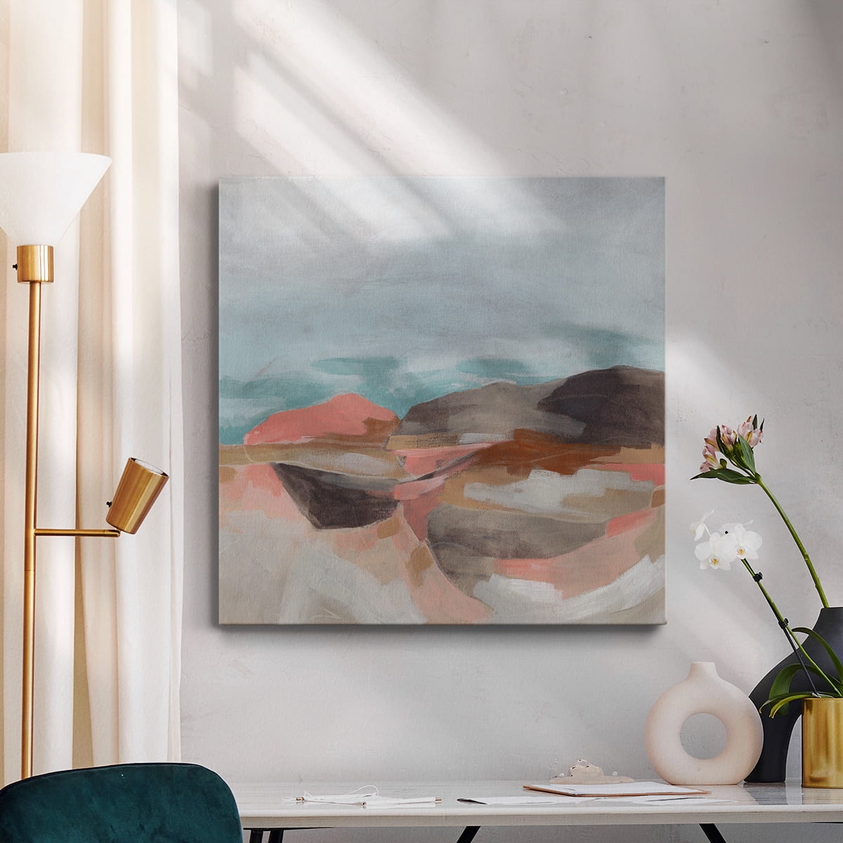 Wexford Home Tectonic Plateau II-Premium Gallery Wrapped Canvas, 10" x 10" - Ready to Hang