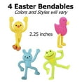 thumbnail image 5 of 12 Pc Bunnies & More Kids Easter Basket Egg Stuffers/Fillers -Fun Girl's Stress Fidget Toy Gift Set, 5 of 7