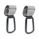 thumbnail image 1 of 2 ganchos para cochecito de bebé, ganchos multiusos para cochecito de bebé Gris, 1 of 9