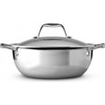 thumbnail image 5 of Tramontina Signature 4-Quart Tri-Ply Clad Stainless Steel Universal Pan with Lid, Induction Ready, Oven-Safe, Dishwasher Safe, 5 of 5